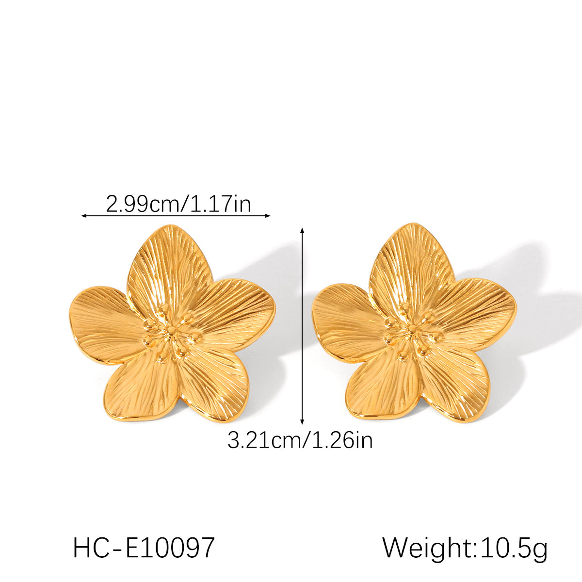 Collana con Pendente a Stella a Otto Punte Geometrica Minimalista in Acciaio Inossidabile con Intarsio di Strass e Placcatura in Oro 18K da Donna