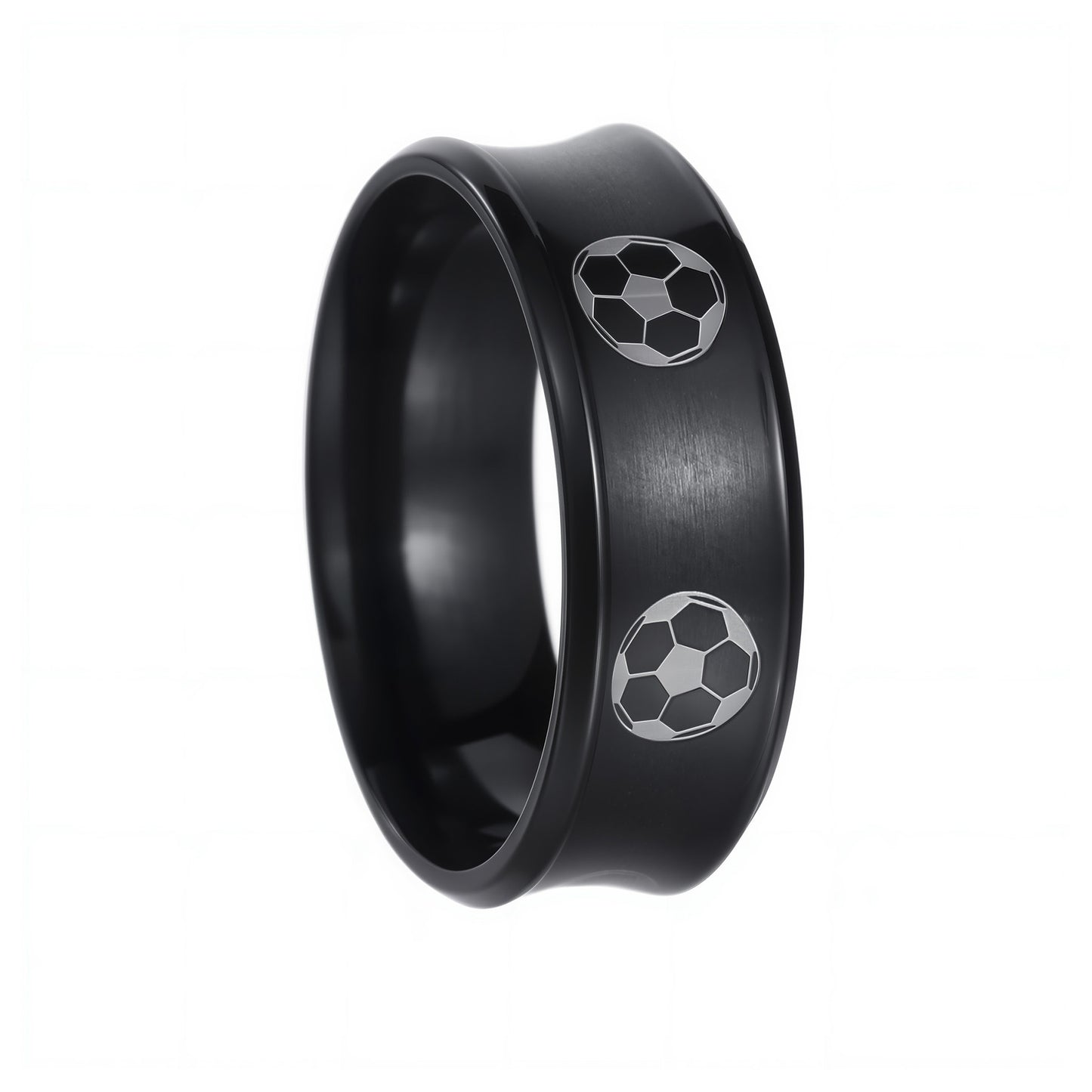 Anello Geometrico Unisex in Acciaio Inossidabile