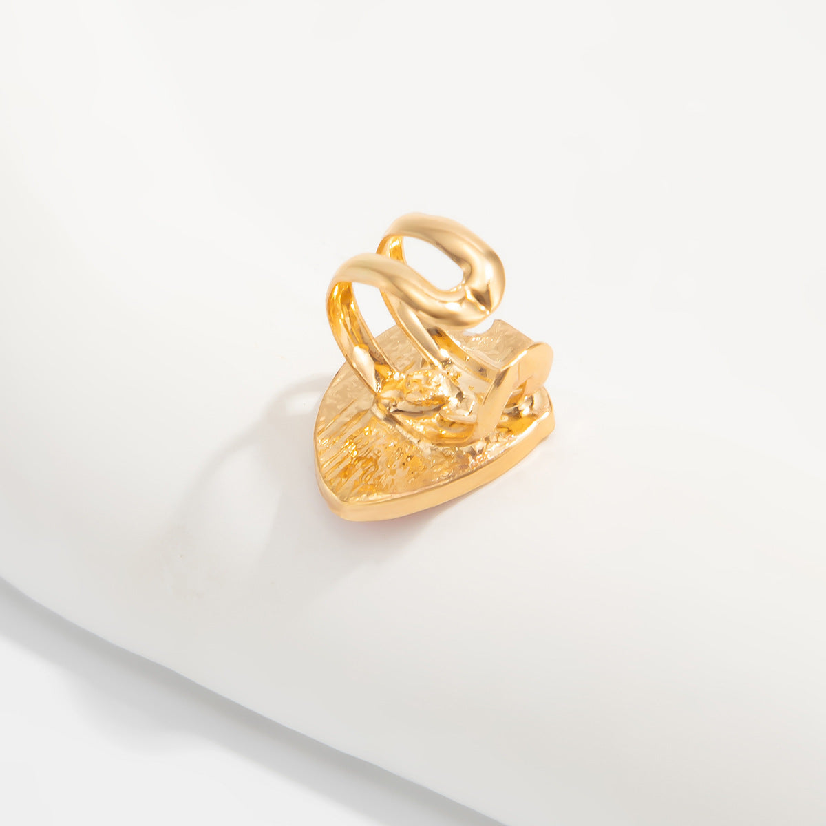 Sweet Cartoon Strawberry Drip Oil Plated Alloy Geometric Earrings for Women