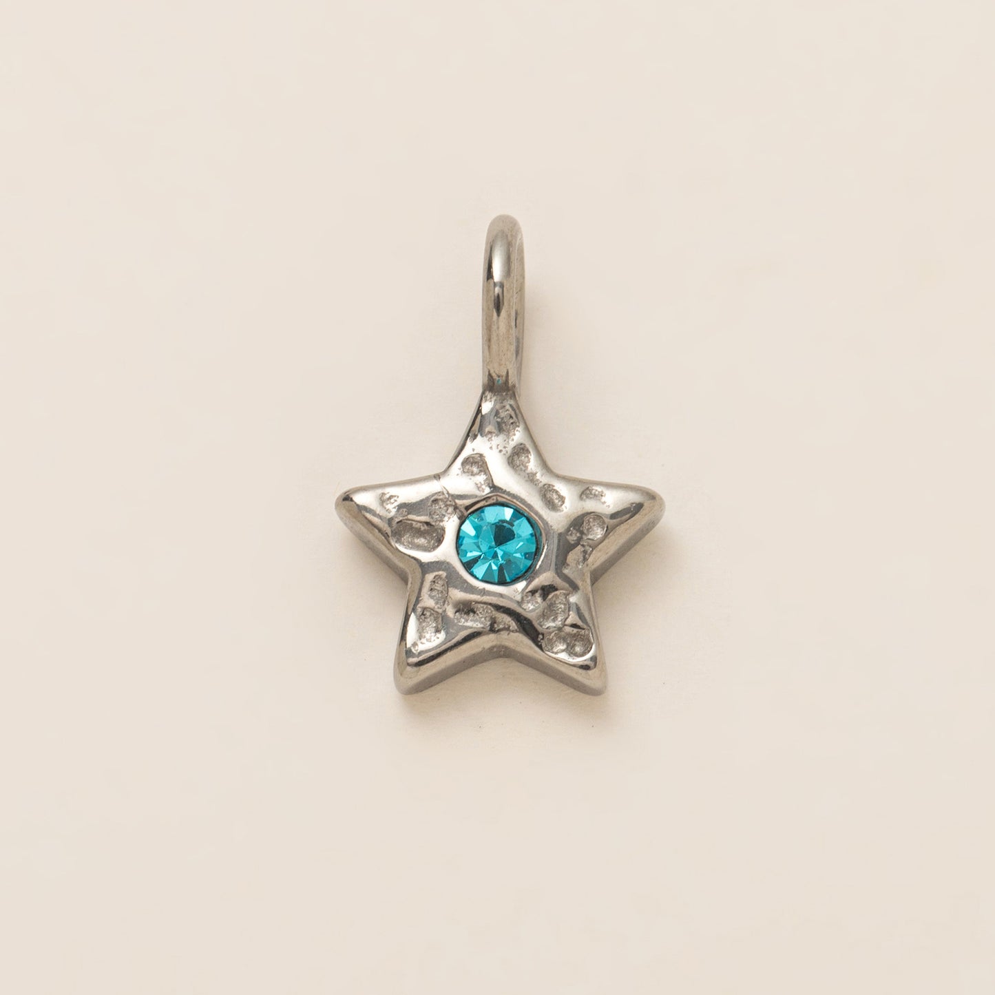 Vintage Geometric Stainless Steel 18K Gold Plated PVD Rhinestone Inlay DIY Charm Bar Pendant