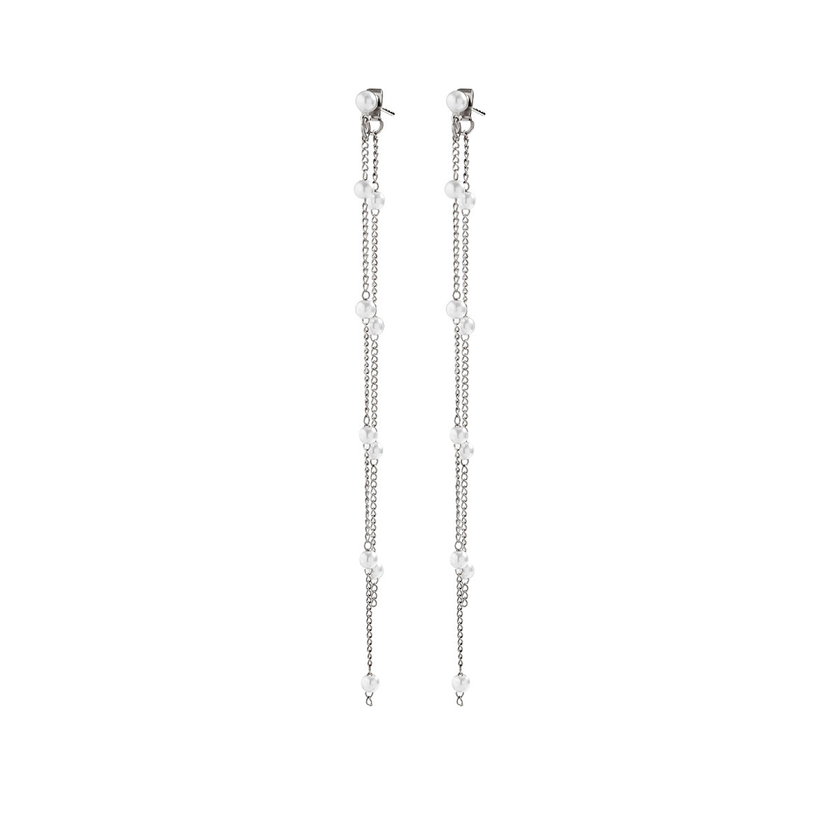 Pendientes Colgantes con Forma de Concha Estilo Vintage para Mujer con Detalles Completos de Diamantes de Imitación, Diseño de Flecos Colgantes, Construcción de Metal Galvanizado
