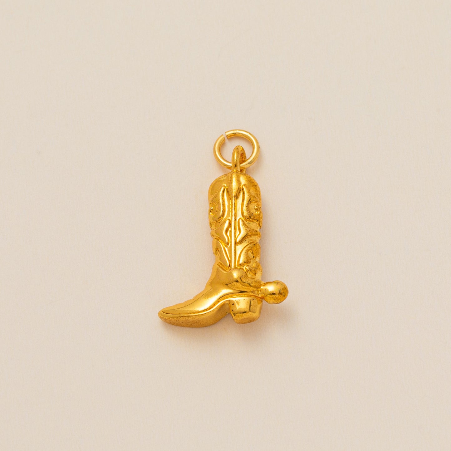 Casual Brass Plated Cubic Zirconia U-Shaped Pendant DIY Necklace Charm Bar with Corn Chain