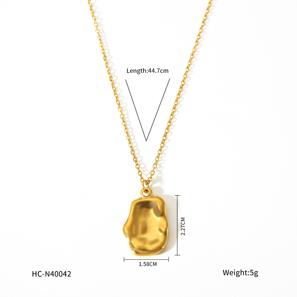 Collana Pendente Minimalista in Acciaio al Titanio con Fiori e Motivi Geometrici per Donna con Finitura Galvanizzata, Motivi a Rosa e Stella a Otto Punte