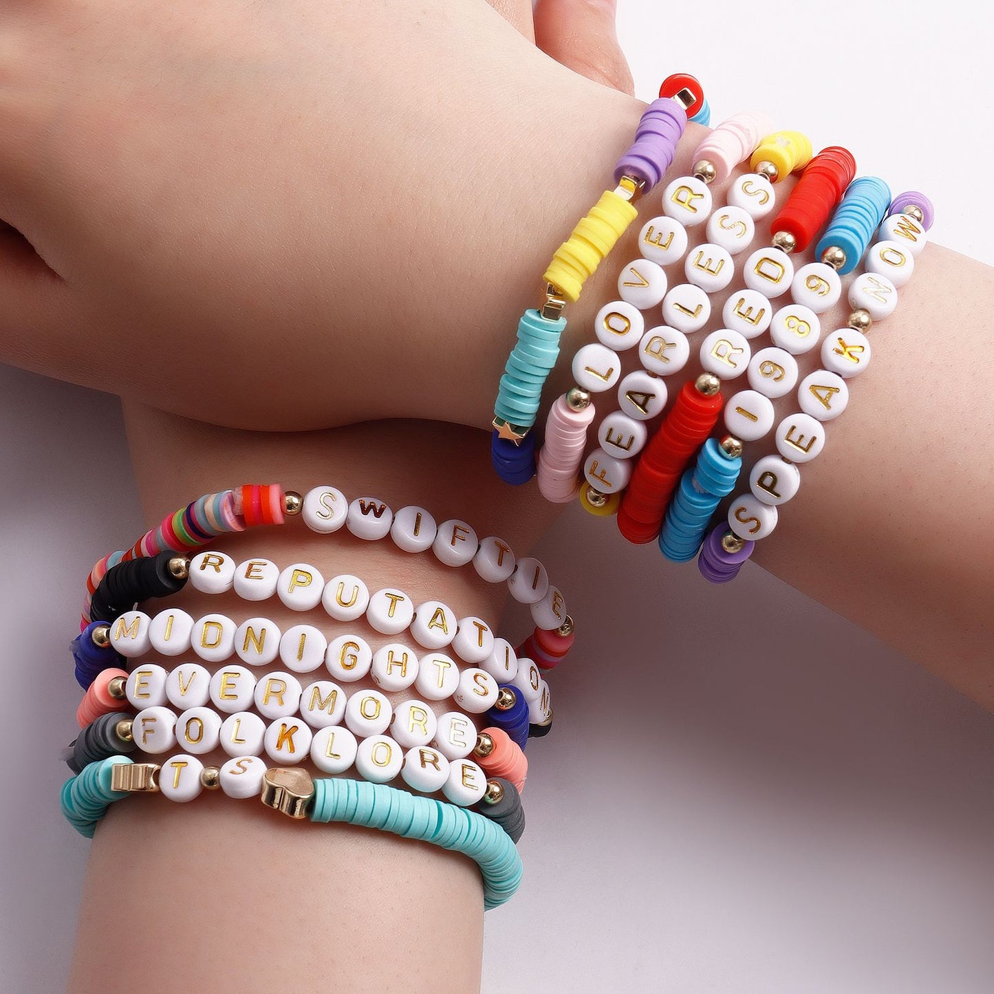 Geometric Shape Alloy Bracelet with Plated Finish for Women Inspired by Taylor Swift Fan Art