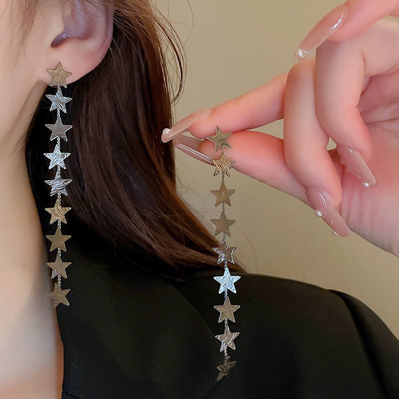 Orecchini da donna vintage floreali geometrici con perle, finitura smaltata, in rame placcato e perni in acciaio inossidabile