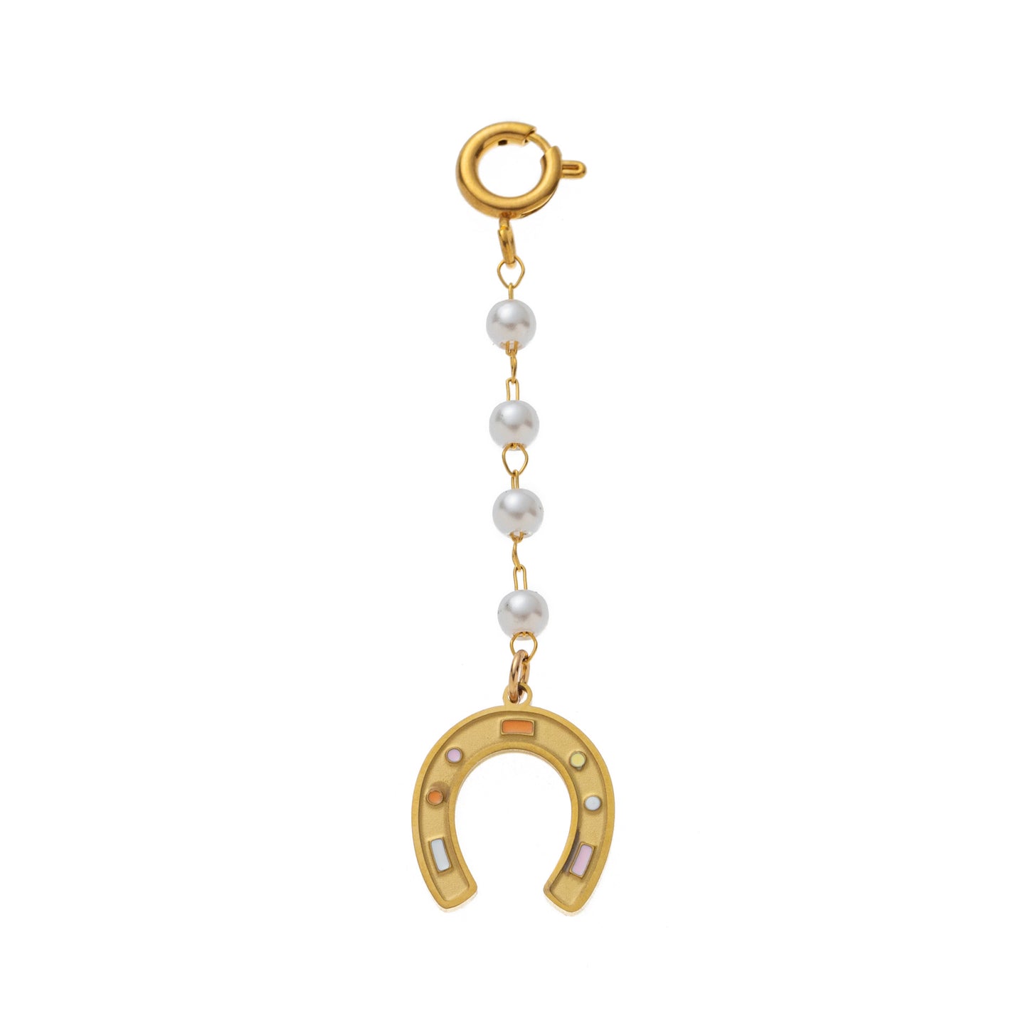 18K Gold Plated Stainless Steel Titanium Steel Bikini Charm Bar Connector