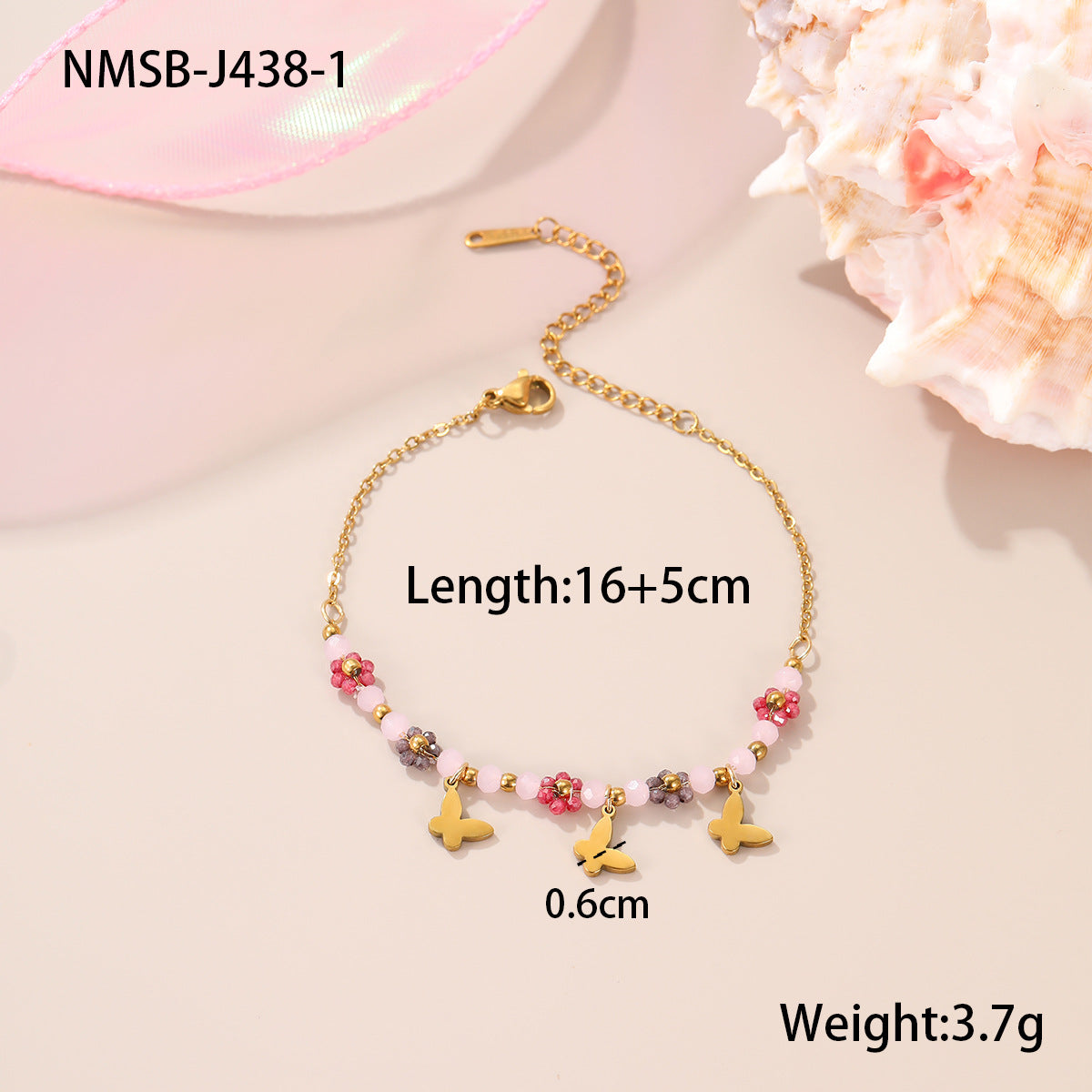 Bracciale in Acciaio Inossidabile Placcato con Design Geometrico e Stile Elegante da Ufficio da Donna