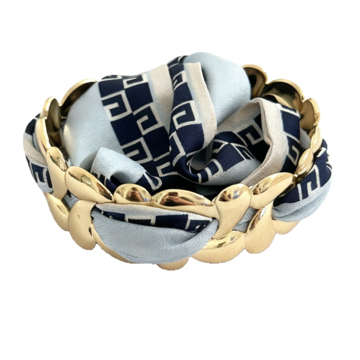 Bracciale a fascia larga in acciaio inossidabile placcato a forma di cuore irregolare, stile streetwear alla moda