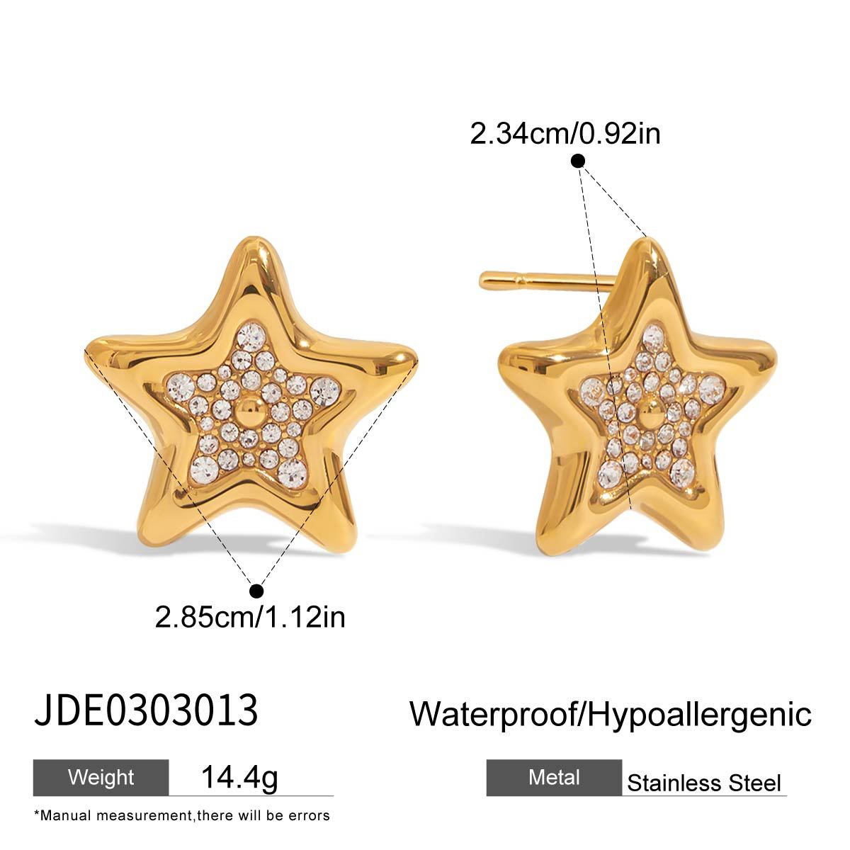 Pendientes Geométricos de Acero Inoxidable con Incrustaciones de Diamantes de Imitación para Mujer, Joyería de Moda Hipoalergénica de Acero Titanio Plateado