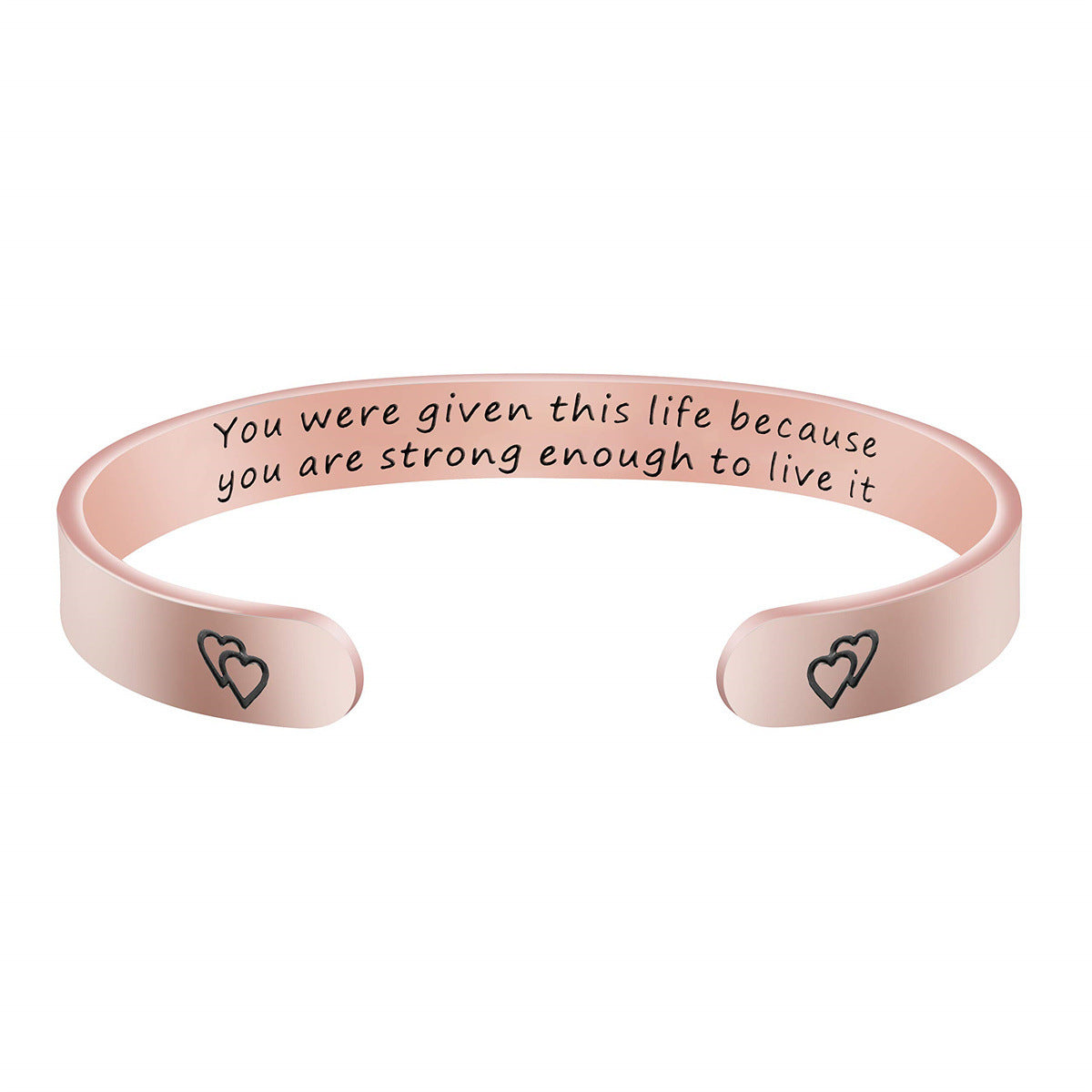 Pulsera de acero inoxidable de moda para mujer con acabado chapado, regalo ideal de Navidad, cumpleaños, Acción de Gracias para mamá