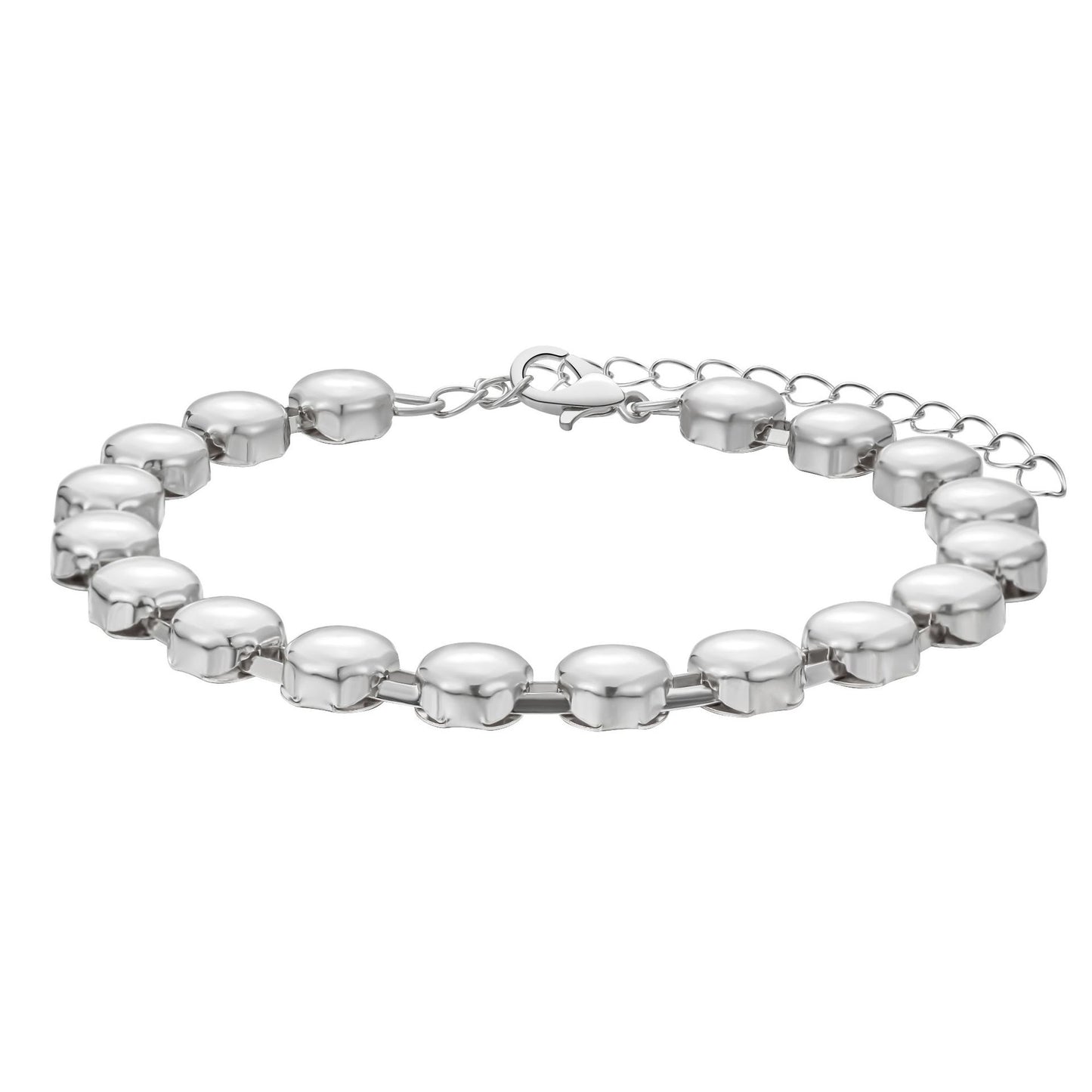 Minimalist Elegant Geometric Alloy Plated Bracelet for Women