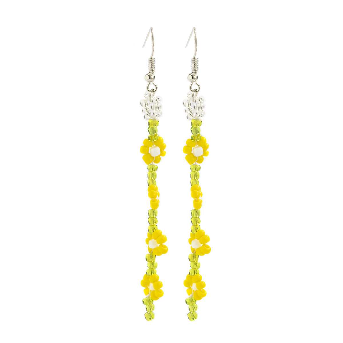 Bohemian Minimalist Floral Alloy Earrings for Women