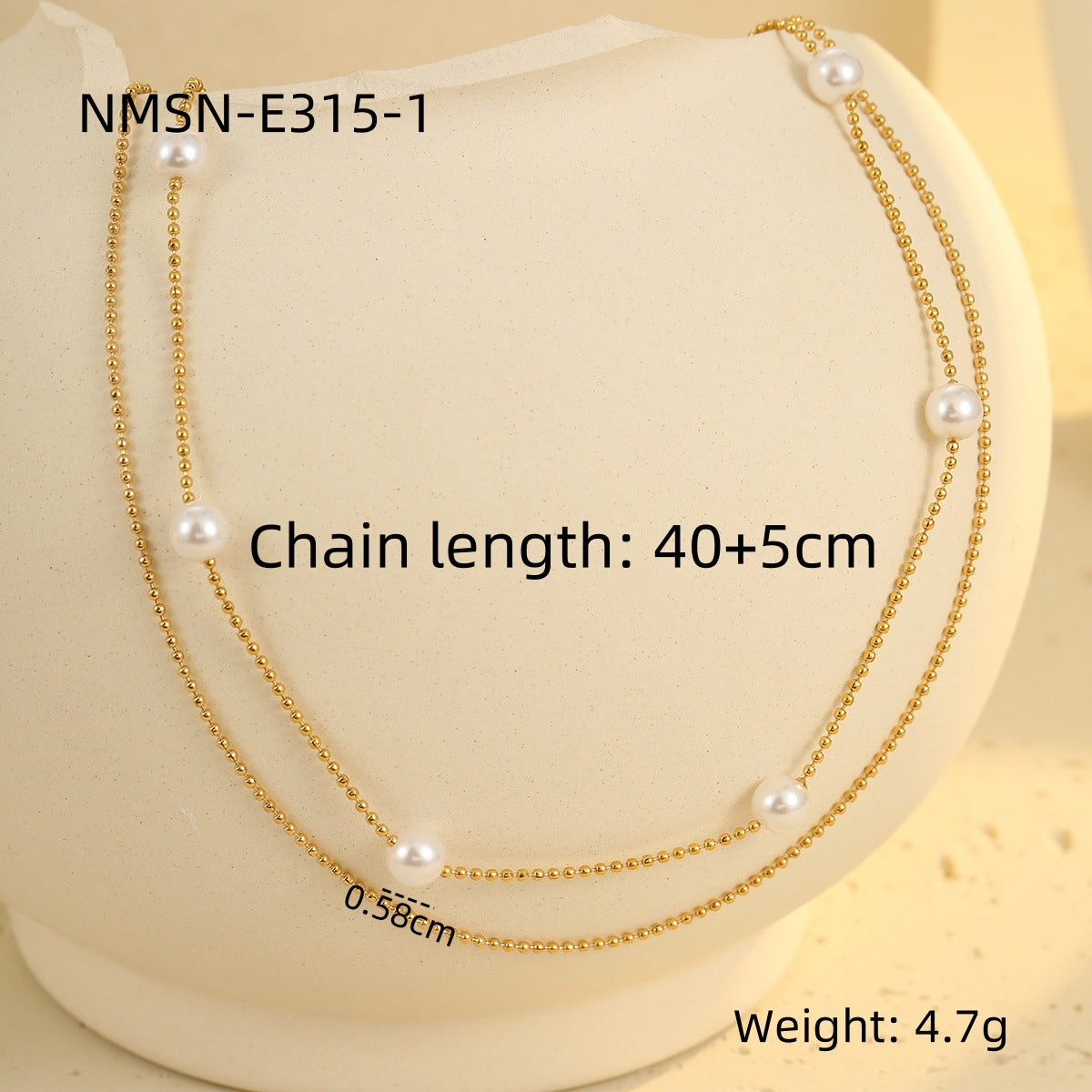 Elegante collar minimalista de acero inoxidable con colgante en forma de corazón y acabado chapado para mujer