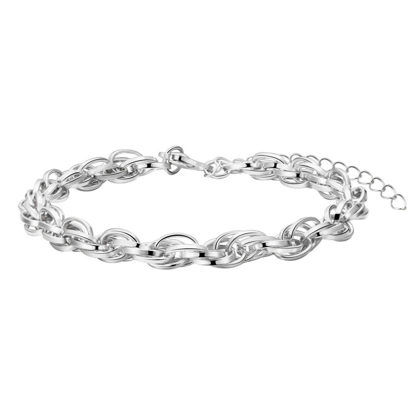 Minimalist Elegant Geometric Alloy Plated Bracelet for Women