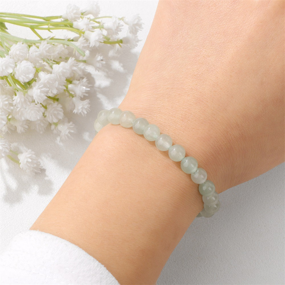 Vintage Geometric Stone Beaded Stretch Bracelet DIY Charm Bar Unisex