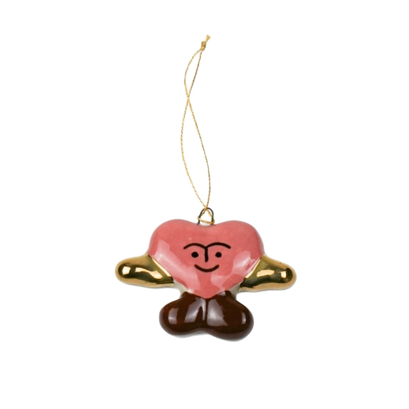 Vintage Cartoon Stainless Steel PVD Gold Plated Pendant Charm Bar for Women