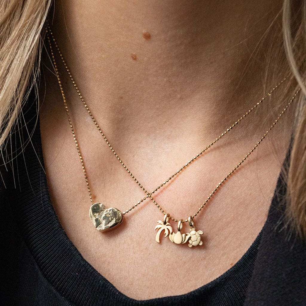 Vintage Geometric Stainless Steel PVD Gold Plated DIY Charm Bar