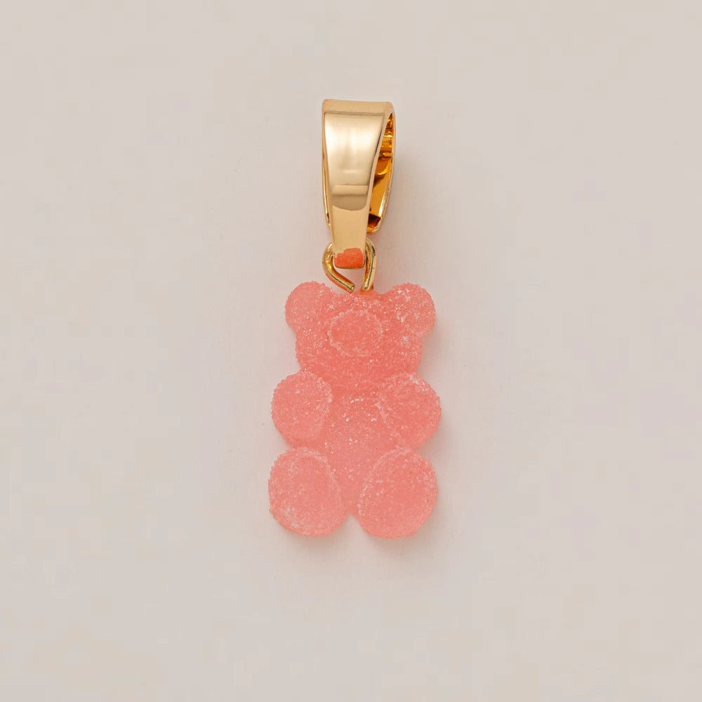 Minimalist Luxury 18K Gold Plated Brass Insect Butterfly Pendant with Cubic Zirconia Charm Bar for Unisex