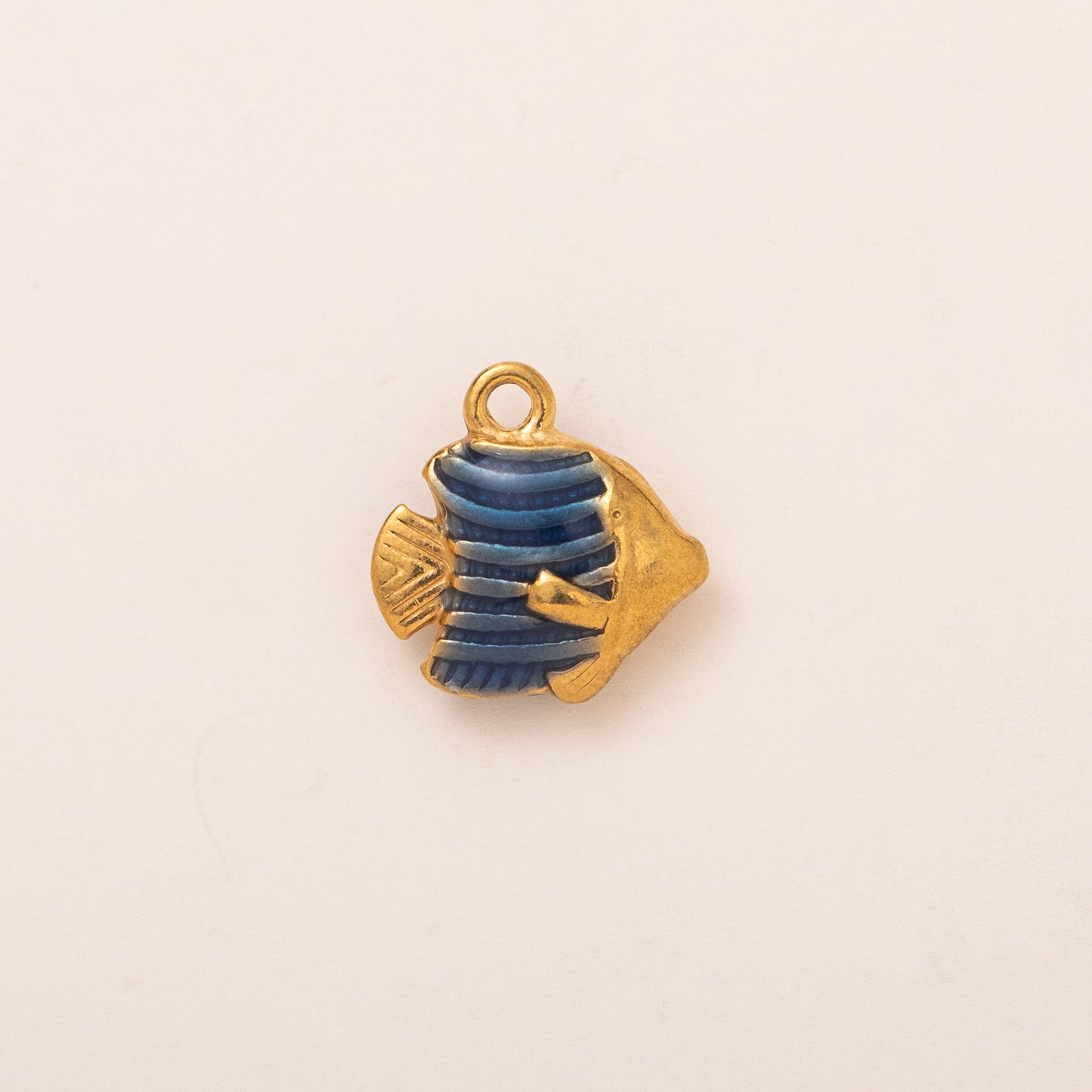 Vintage 18K Gold Plated PVD Stainless Steel Geometric Ocean Series Charm Bar