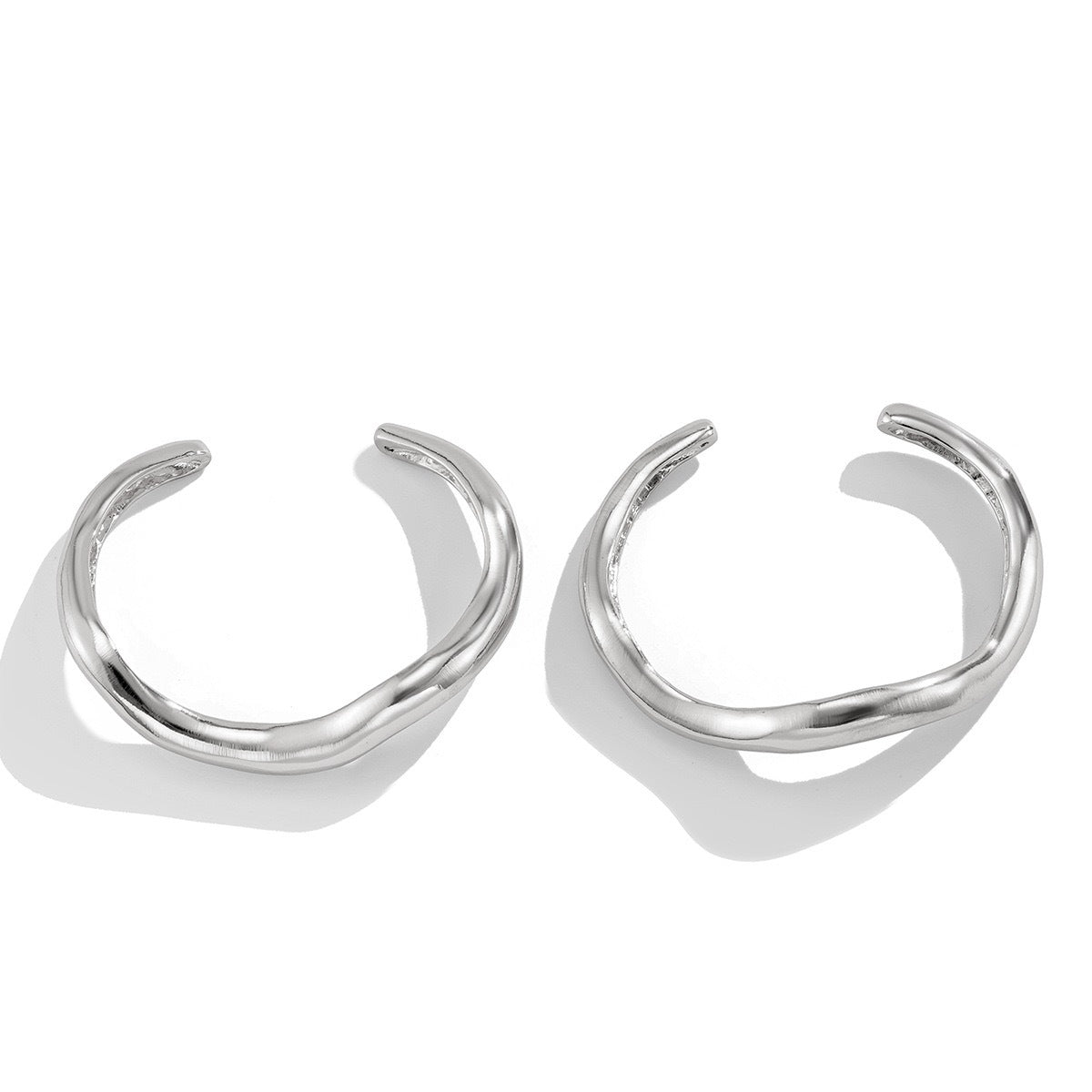Minimalist Geometric Alloy Plated Bracelet
