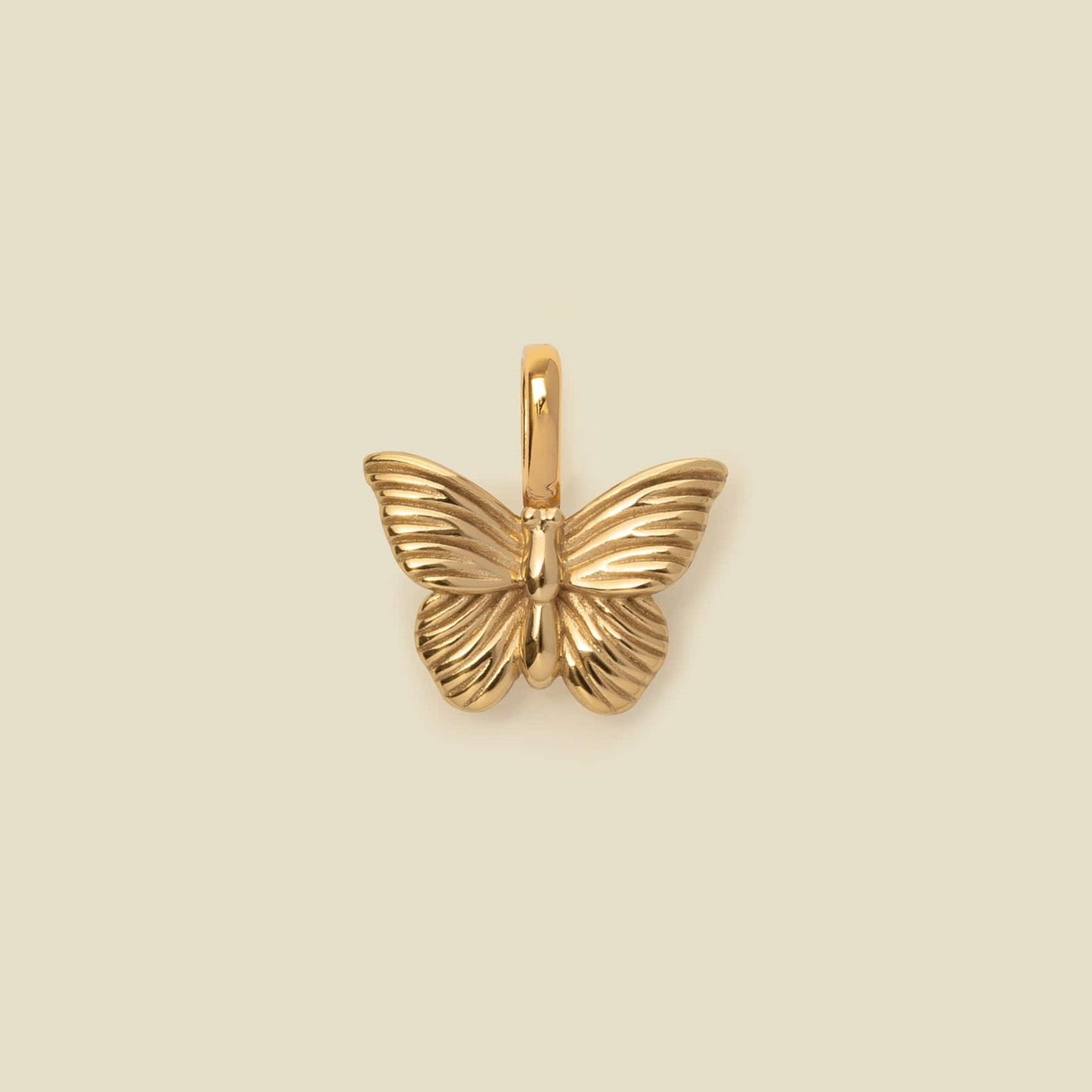 Vintage Plated Brass Floral Cross Butterfly Heart Letter Charm Bar Necklace for Women