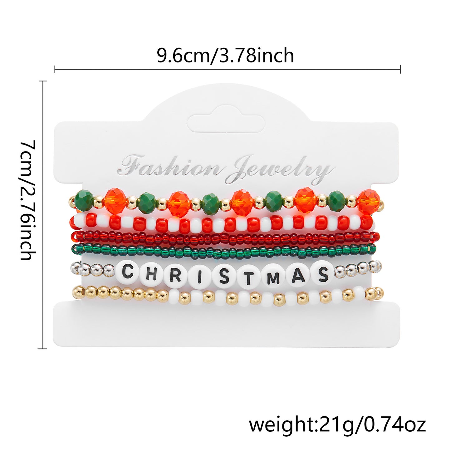 Pulsera navideña artesanal con abalorios de alfabeto y dibujos animados, cuentas de aleación y resina, diseño festivo de copo de nieve, Papá Noel, campana y árbol para mujer