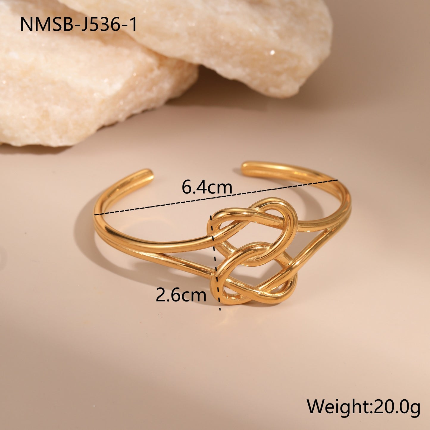 Pulsera de acero inoxidable con forma de corazón a la moda con chapado en oro de 18 quilates para mujer, joyería de mano de lujo con diseño geométrico minimalista
