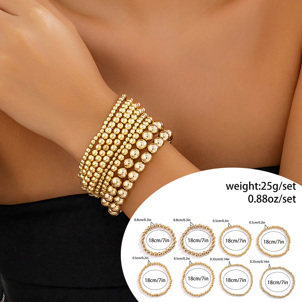 Bracciale da donna in lega con ciondolo a cuore minimalista, finitura placcata e dettaglio a catena