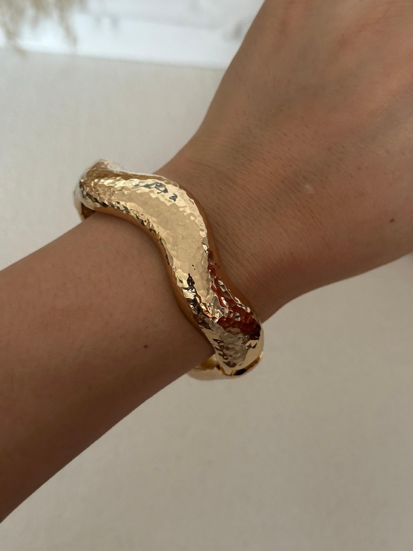 Vintage Geometric Alloy Plated Wide Cuff Bracelet for Women
