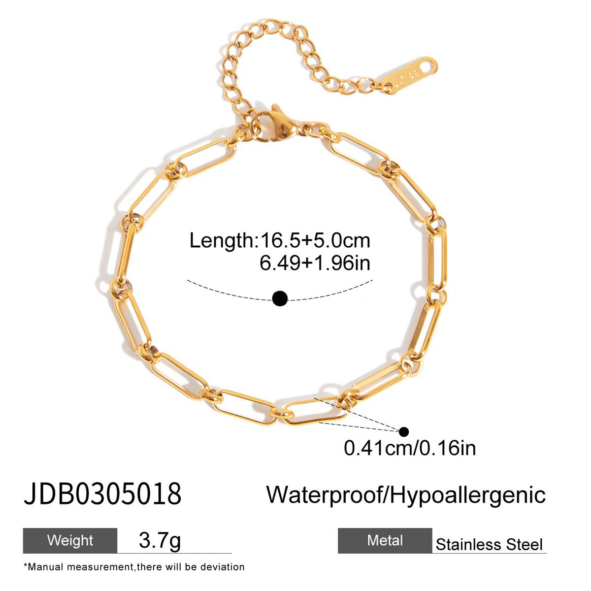 Luxury Geometric Star Titanium Steel Bracelet with Rhinestone and Imitation Pearl for Women