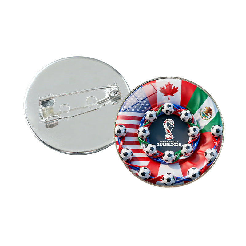 Spilla Geometrica Placcata in Lega Distintivo Moda Unisex