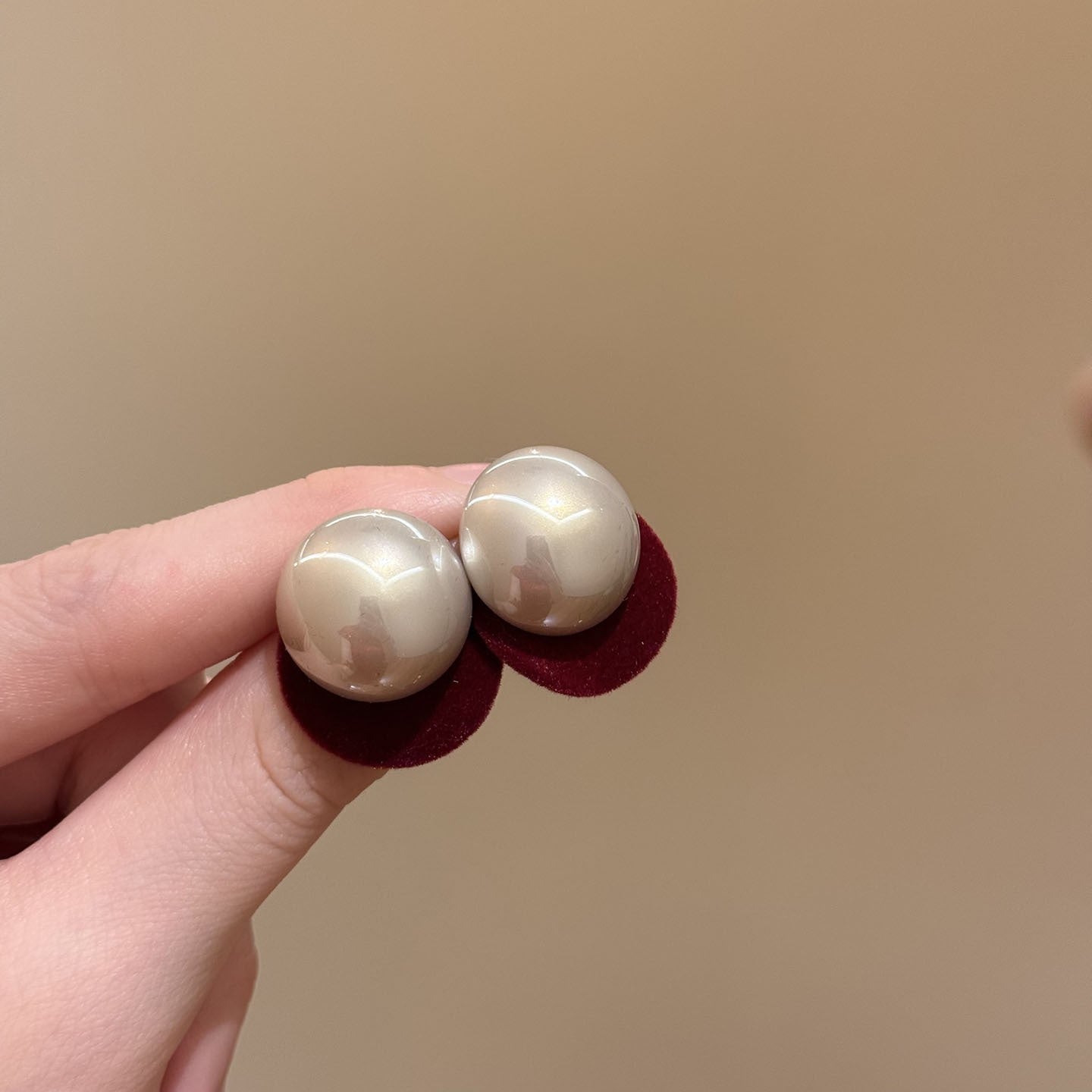 Retro Minimalist Geometric Resin Earrings with Zirconia Accents and 925 Silver Posts for Women