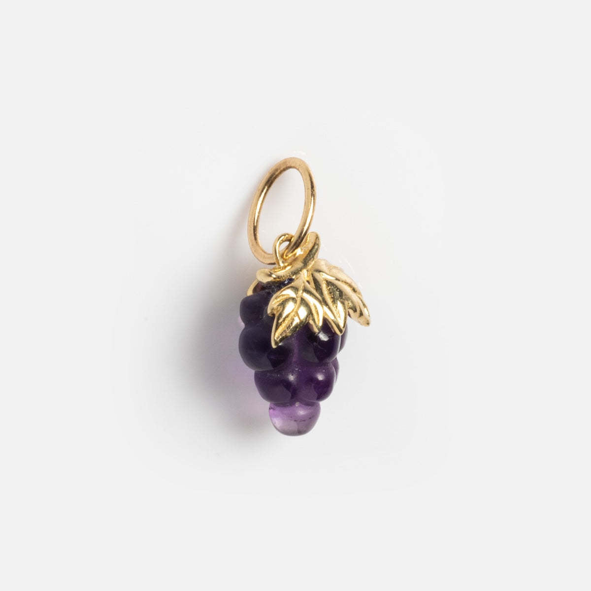 Vintage 18K Gold Plated Titanium Steel Fruit Series Charm Bar for DIY Necklace