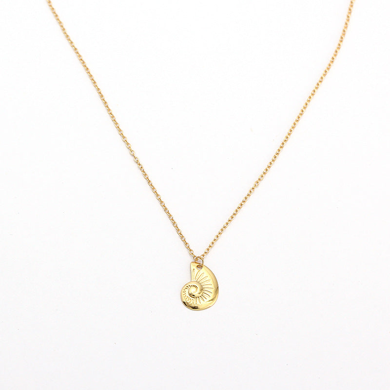 Collana pendente geometrica minimalista per donna e uomo in argento sterling 925 con finitura placcata su catena O