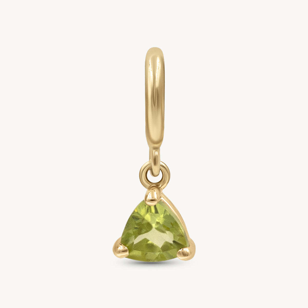 Vintage Geometric 18K Gold Plated Brass Pendant Charm Bar for Women