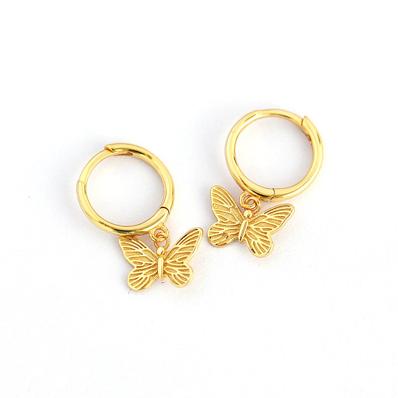 Orecchini a farfalla in argento sterling 925