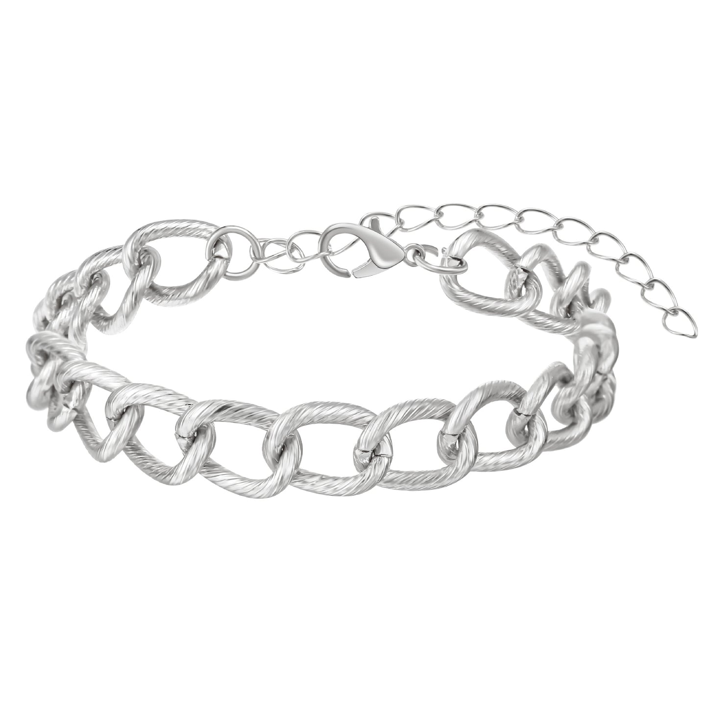 Minimalist Elegant Geometric Alloy Plated Bracelet for Women
