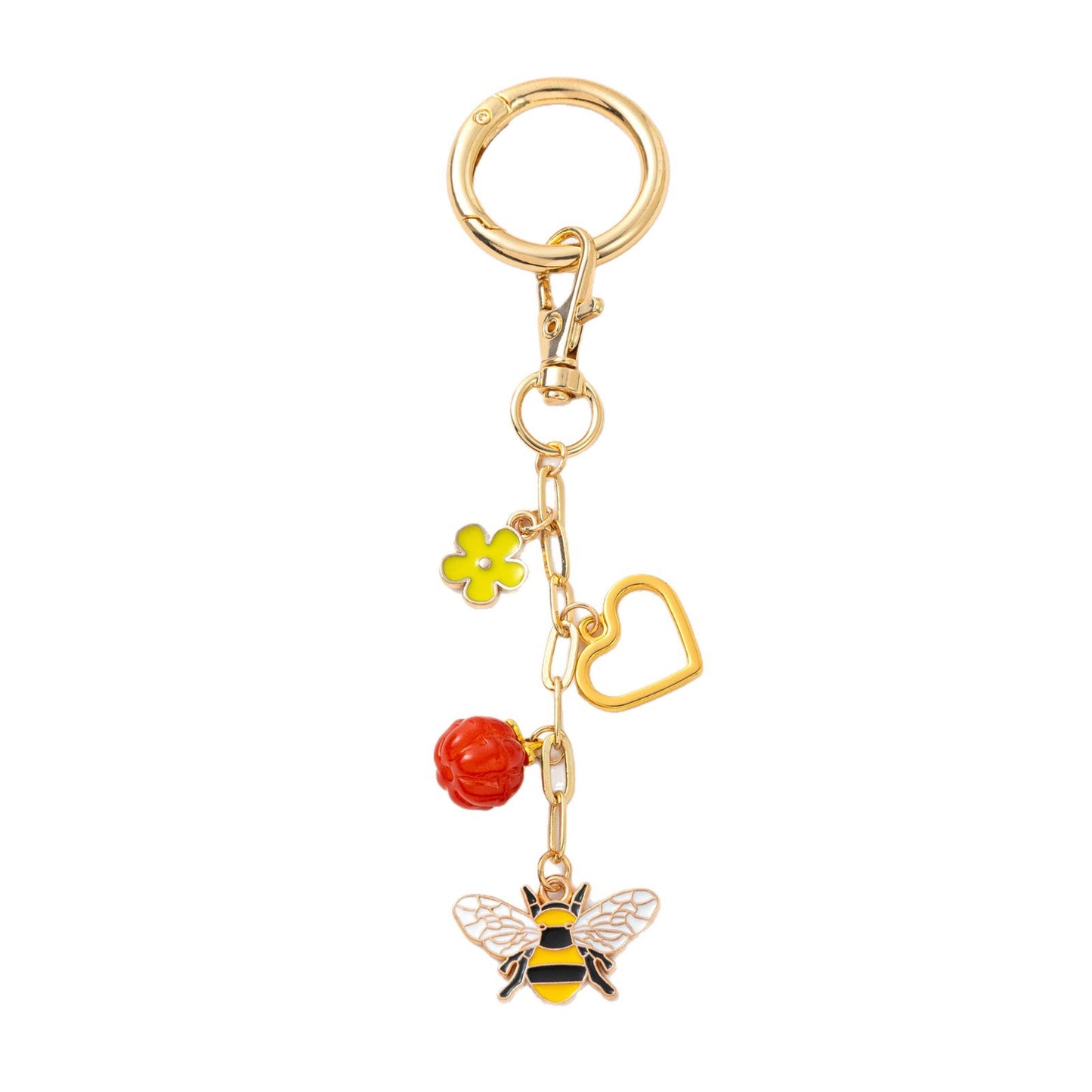 Minimalist Striped Gold Plated Alloy Charm Bar for Women