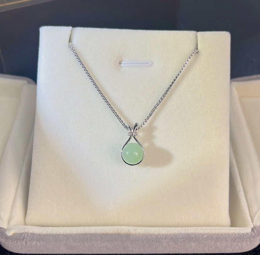 Minimalist Geometric Titanium Steel Pendant Necklace with Plated Finish for Women and Men Box Chain Locket Style