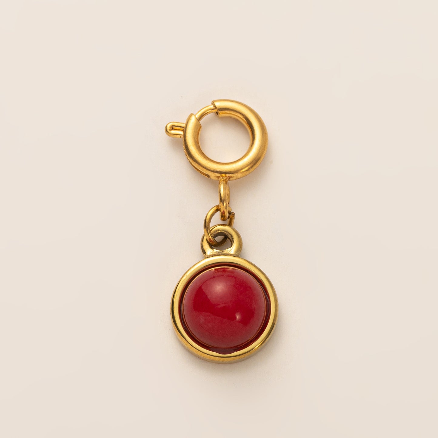 Minimalist Geometric Agate Stainless Steel Pendant 18K Gold PVD Plated Cable Chain Necklace for Unisex DIY Charm Bar