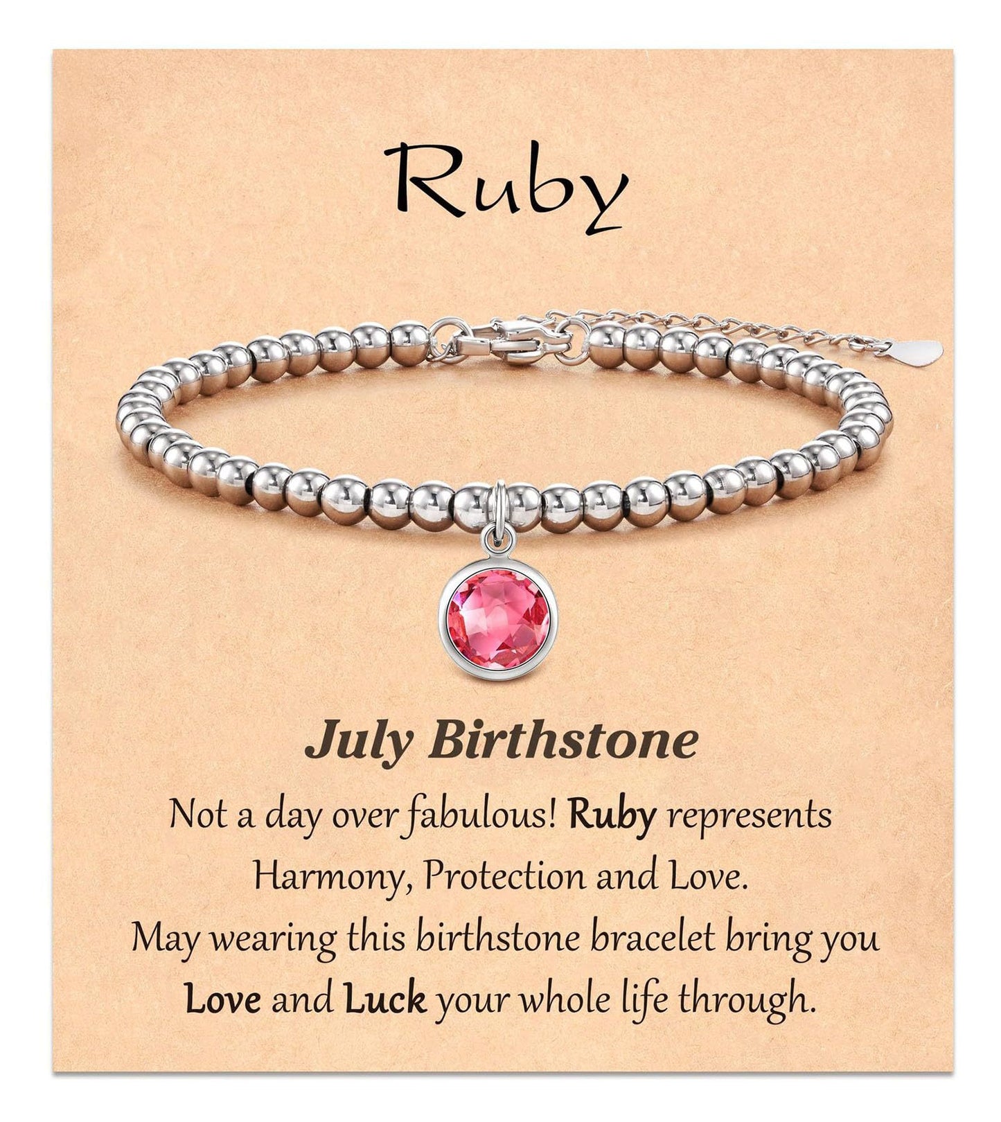 Fashion Elegant Geometric Round Plated Stainless Steel Bracelet for Women