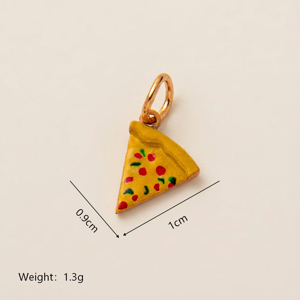 Sweet Heart Geometric Stainless Steel Plated Pendant Necklace for Unisex
