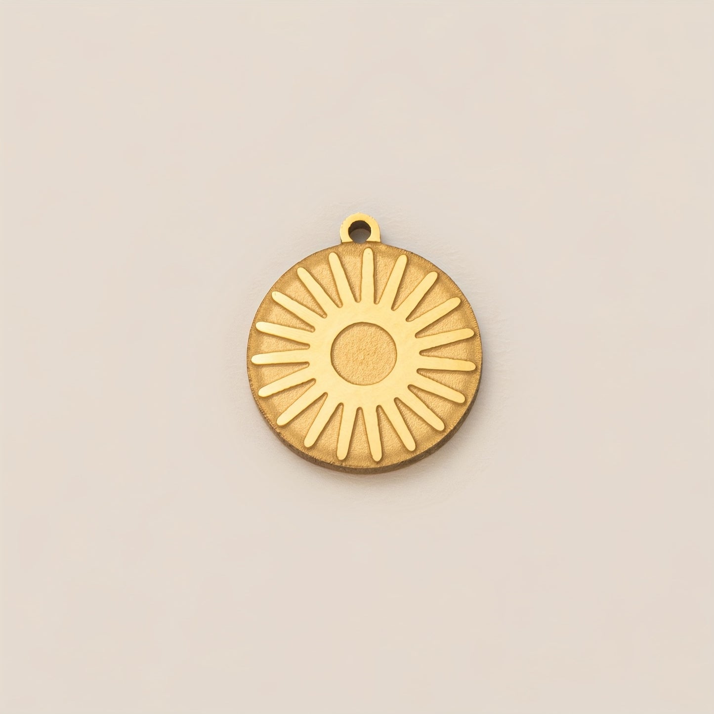 Minimalist Stainless Steel Plated Star Moon Round Square Geometric Charm Bar