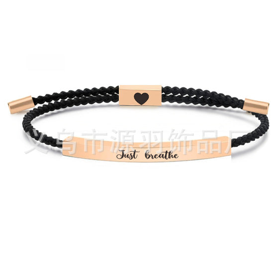 Bracciale Tubolare Espandibile Minimalista Geometrico in Acciaio Inossidabile con Dettaglio Nodo per Uomo e Donna