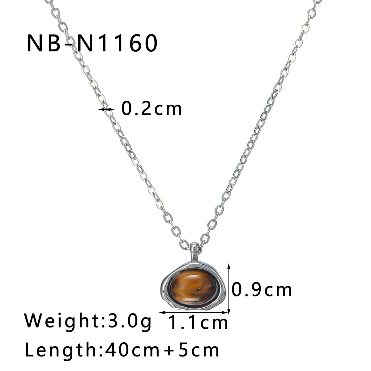 Vintage Stainless Steel Geometric Pendant Necklace for Women with Titanium Steel Inlay and 18K Vacuum Plated Finish