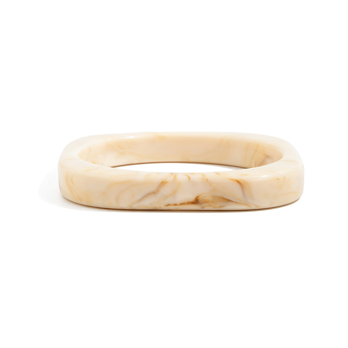 Bracciale Audace Geometrico in Acrilico da Donna con Design Ombré Irregolare e Stile Artistico Unico
