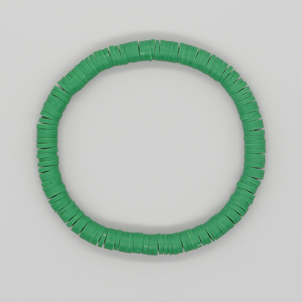 Bohemian Geometric Resin Bracelet