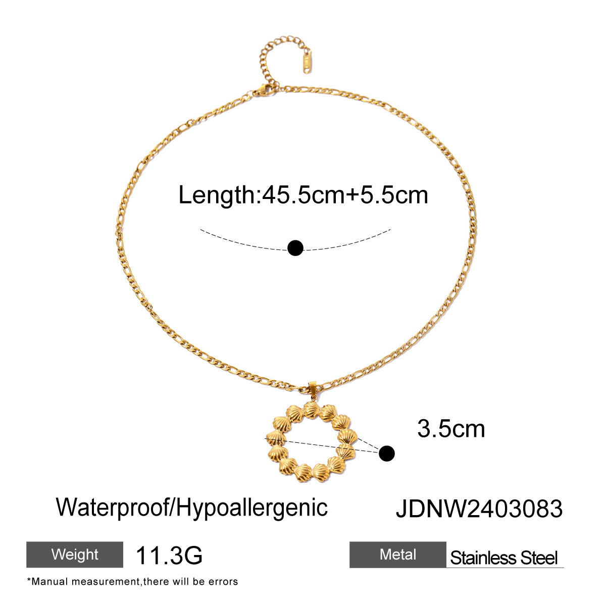 Elegant Stainless Steel and Titanium Steel Animal Pendant Jewelry Set with Cubic Zirconia for Women