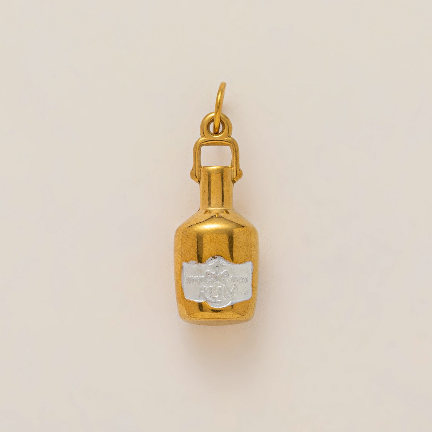 Elegant Geometric Brass 18K Gold Plated PVD DIY Charm Bar