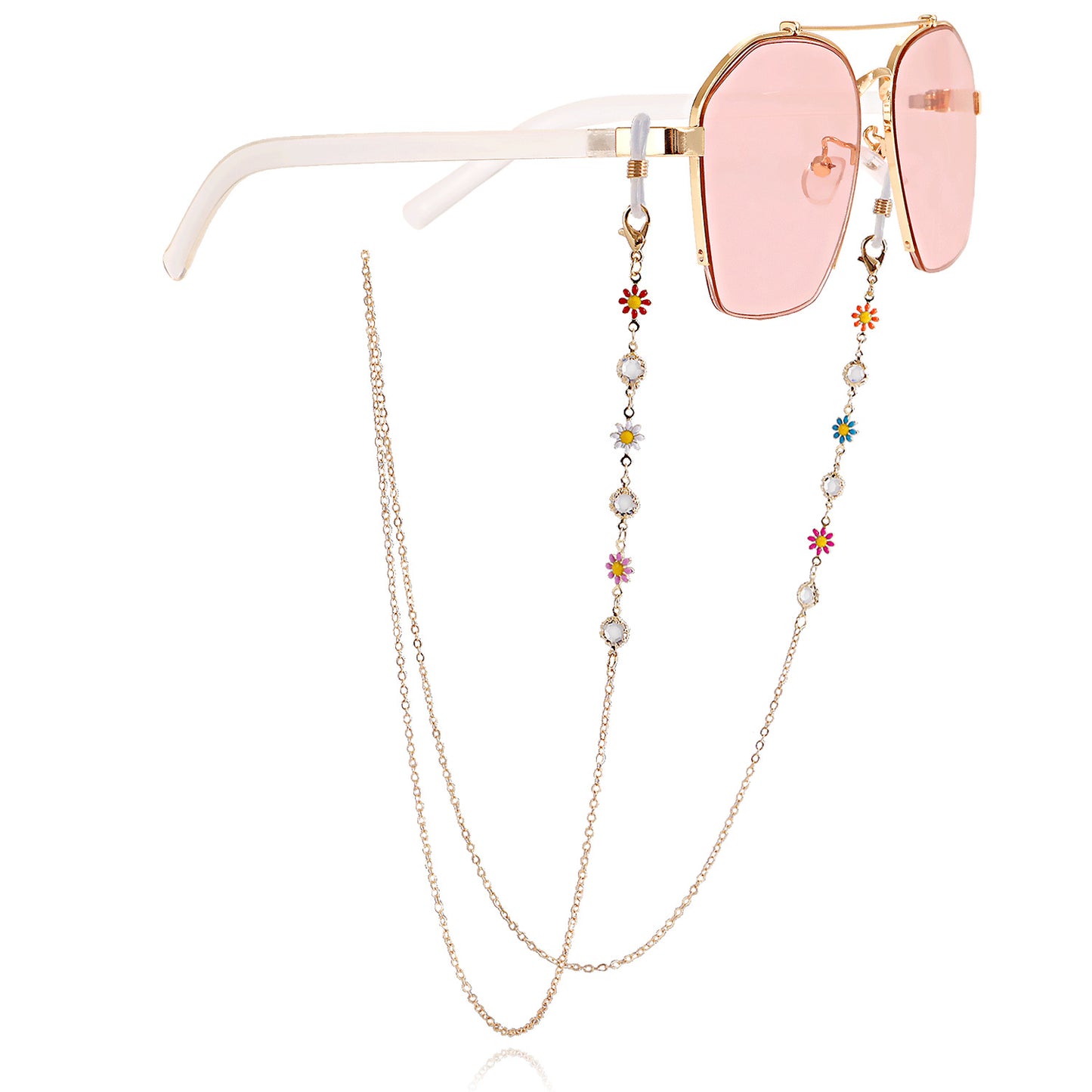Alloy Anti-Slip Mask Chain and Eyeglass Holder Strap